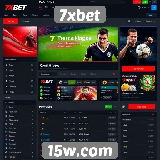 Avaliação da interface do site 7xbet